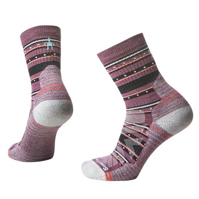 Knitted Mid Crew Sports Socks w/Cushioned Bottom