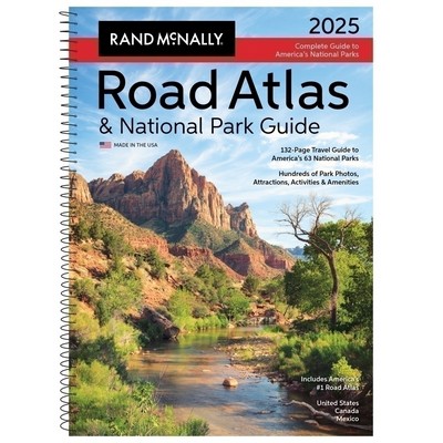 Rand McNally 2025 National Park Atlas & Guide