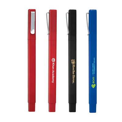 Soft-Touch Square Barrel Pen