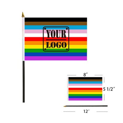 Mini Inclusive Handheld Flag