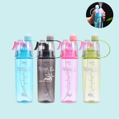 Outdoor Portable 20 Oz Spray Sports Bottle