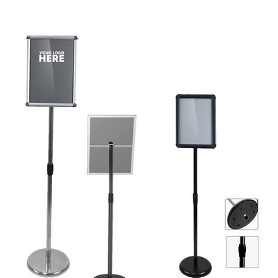 A4 Adjustable Pedestal Poster Sign Stand