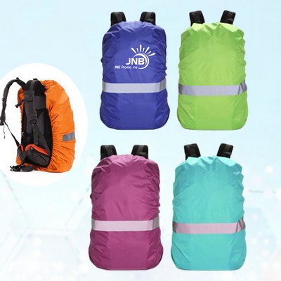 Waterproof Backpack Cover with Reflective Material