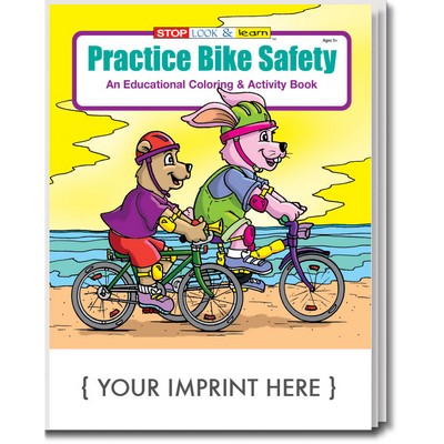 Practice Bike Safety Coloring Book Fun Pack