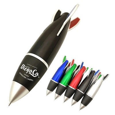 4-Color Rocket Ballpoint Pen