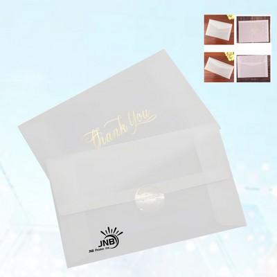 Clear Plastic Envelopes