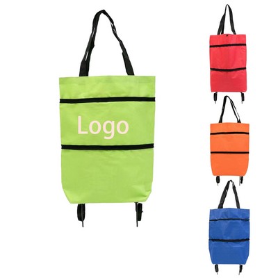 Portable Wheeled Tote Bag