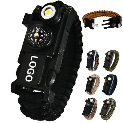 10 In 1 Survival Paracord Bracelet