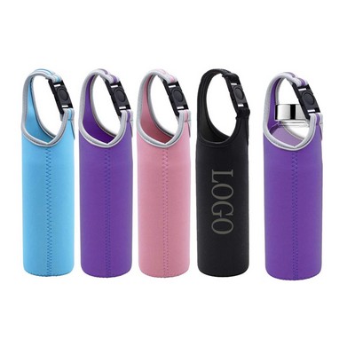 Neoprene Bottle Sleeve With Buckle