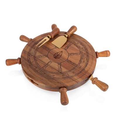 Helmsman Lazy Susan Cheese Board