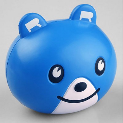 Cartoon Bear Shaped Stress Ball