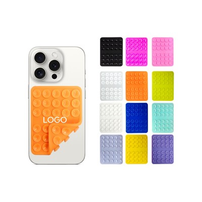 Silicone Suction Cup Phone Case Mount Double Sided