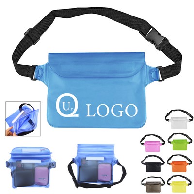 Waterproof Fanny Pack With Adjustable Waist Strap