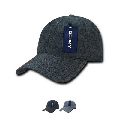 Decky Low Profile Relaxed Denim Dad Cap