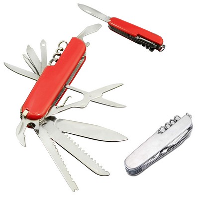 11 in 1 Multi-Purpose Stainless Steel Folding Pocket Tool Knife