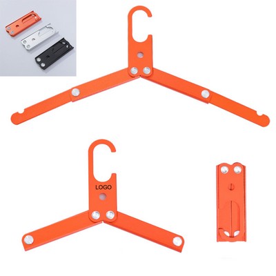 Aluminum Travel Collapsible Clothes Hanger