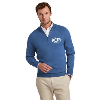 Brooks Brothers® Cotton Stretch 1/4-Zip Sweater