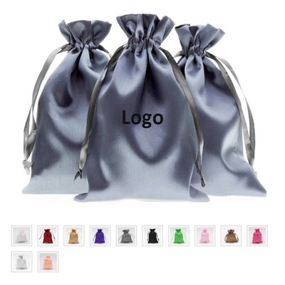 Satin Bags with Drawstring