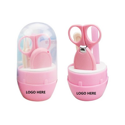 4-in-1 Safe Baby Nail Clippers Kit With Cute Case