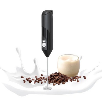 Electric Handheld Coffee Frother and Egg Beater with Stand