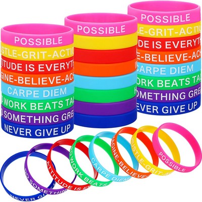 Printed Silicone Wristbands