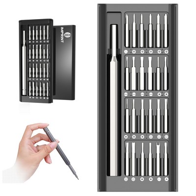 Screwdriver Set With Magnetized Tips