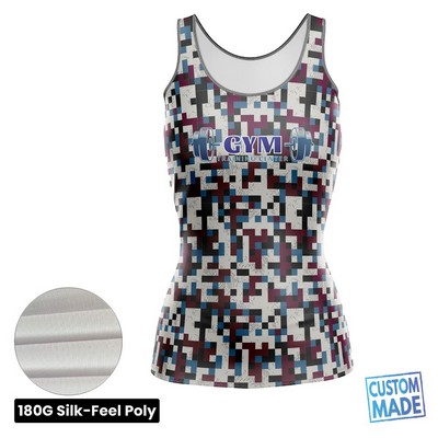 Women's Sublimation Classic Tank Top - 180G Silk-Feel