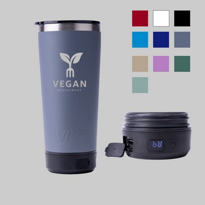 Go Caddy Vibe 18oz Tumbler with Power Bank - Laser Engraved