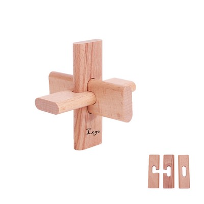 3PCS Wooden Puzzle