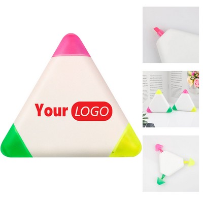 3 Color Triangular Highlighter