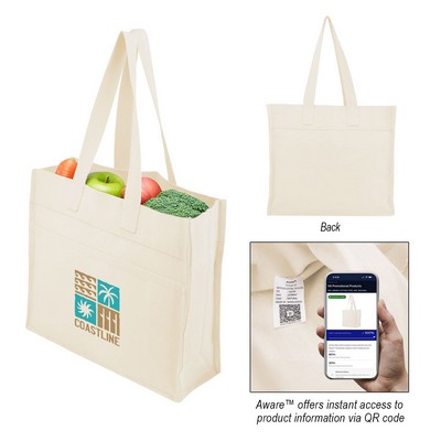 Aware™ Recycled Cotton North/south Tote