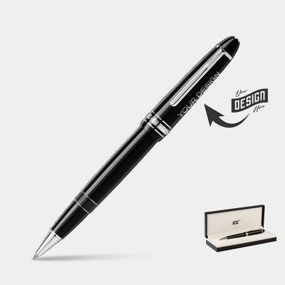 MONTBLANC® Meisterstück Luxury Platinum-Coated LeGrand Rollerball Pen w/ Gift Box