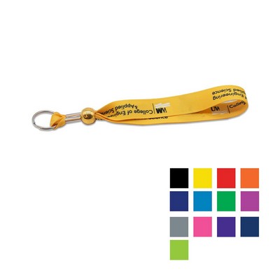 Dye Sublimated Wristband Keychain