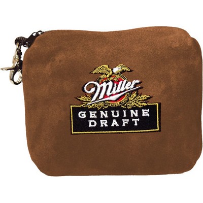 Microsuede Clubhouse Valuables Bag