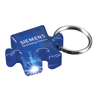 Molded Key Ring LED Light (Puzzle Piece)