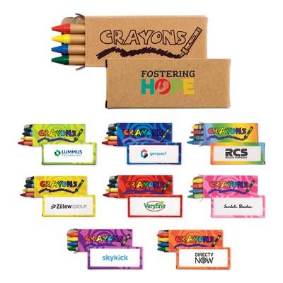 4 Pack Crayons