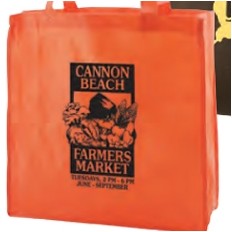 Black Non-Woven Tote Bag (13"x5"x13")