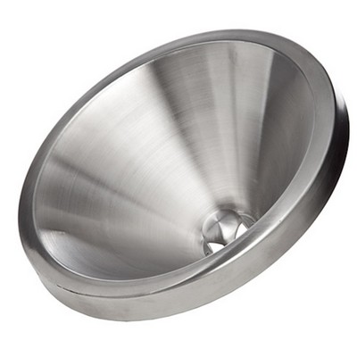 Stainless Steel Wine Tasting Spittoon Lid w/Brushed Finish