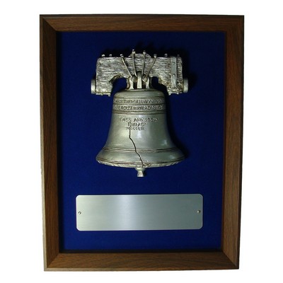 Liberty Bell Shadow Frame Plaque