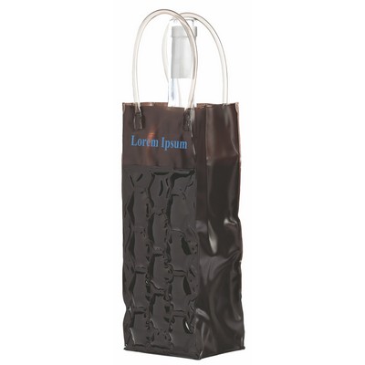 VinoChill™ Black Bottle Bag w/2 Bubble Sides