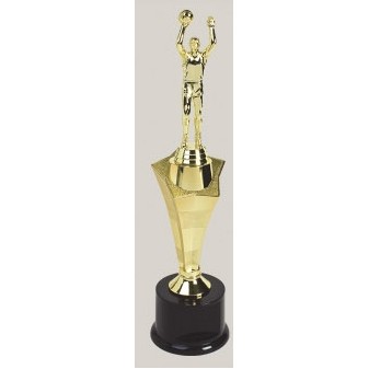 14" Rising Star Trophy w/Round Base