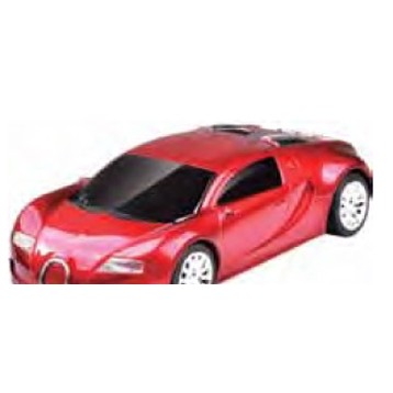 Portable Sports Car Rechargeable Speaker w/ USB/ Mini SD/ Aux Inputs