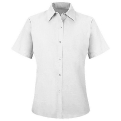 Red Kap™ Women's Specialized Short Sleeve Work Shirt - White