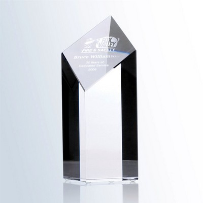 Diego's Peak Optic Crystal Award (3-3/8"x5")