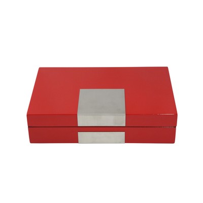 Lacquered Box - Red