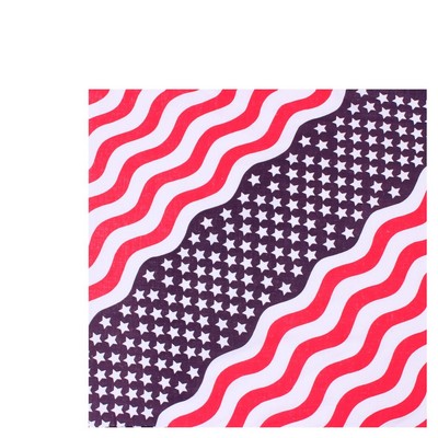 22" Stars & Stripes Bandana