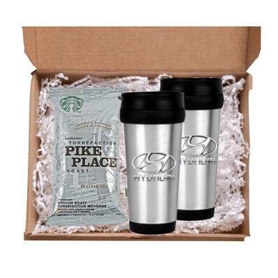 Double Tumbler Set with Starbucks Coffee