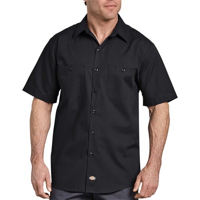 Dickies Men's Industrial WorkTech Ventilated Short Sleeved Performance Shirt