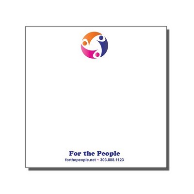 Full-Color Notepads - 25 Sheets (6" x 6")