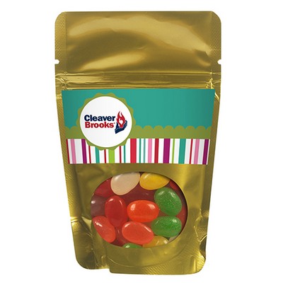 Resealable Window Pouch w/ Assorted Jelly Beans